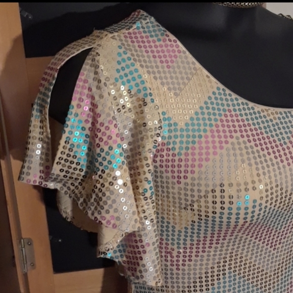 TAKE 1/2 OFF "AS U WISH" Sequin Bodycon Dress - Picture 5 of 7